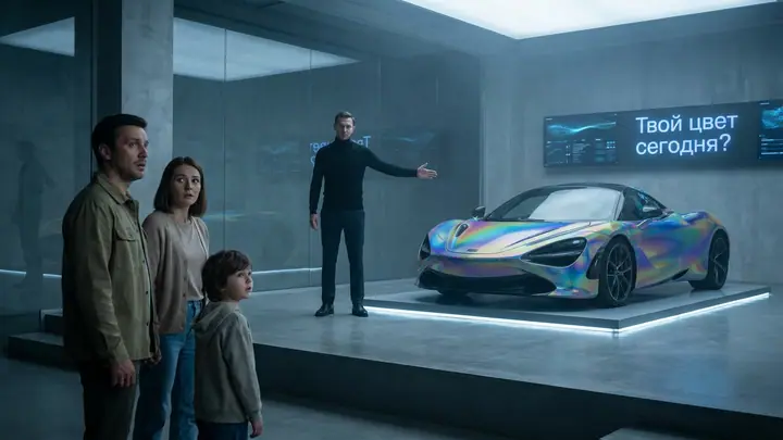 BMW: Машины-хамелеоны скоро на дорогах? Помни...